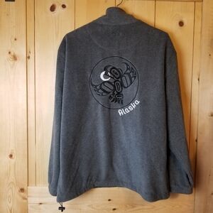 Princess Cruises Alaska Embroidered Logo Fleece Jacket